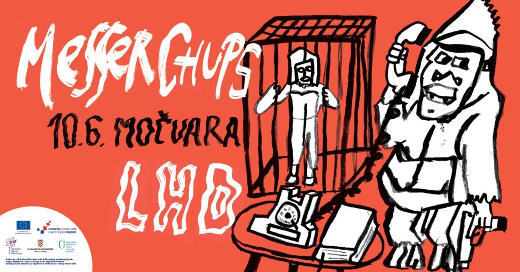 Poster, banner for Messerchups concert